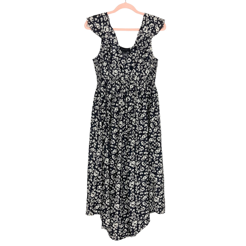 HATCH Black with White Floral Briana Maternity Dress NWT- Size 1 (Smal – The Saved Collection HATCH Black with White Floral Briana Maternity Dress NWT- Size 1 (Smal – The Saved Collection