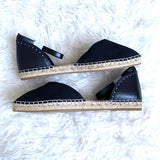 Vince Camuto Black Closed Toe Ankle Strap Espadrilles NWOT- Size 11