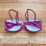 No Brand Pinks and Purple Padded Bikini Top- Size M (we have matching bottoms)