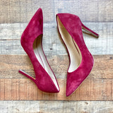 Sam Edelman Wine Velvet Pumps- Size 8.5 (Great Condition)