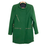 Zara Woman Emerald Green Coat- Size S