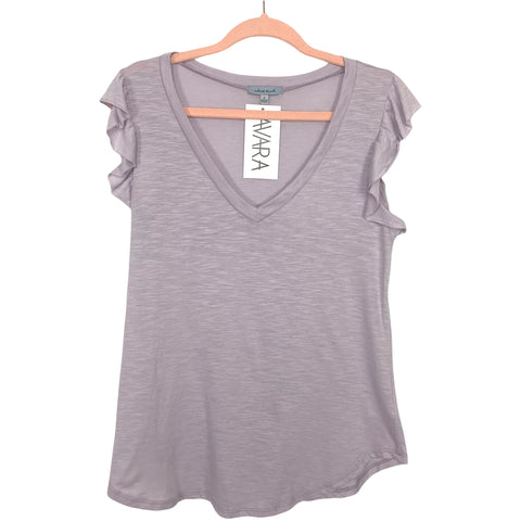 White Birch Lilac Mary Kate Tee NWT- Size S