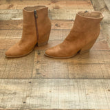 ARider Girl Brown Leather Booties- Size 7 (see notes)