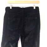 James Jeans Black Velvet Skinny Pants- Size 28 (Inseam 29.5")