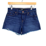 Hudson Gemma Denim Raw Hem Shorts NWT- Size 24