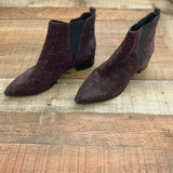 Mark Fisher Purple Stud Booties- Size 10 (See Notes)