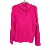 Lou & Grey Bright Pink Turtleneck Sweater- Size XS