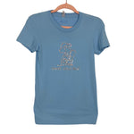 Danica (American Apparel) Peanuts "Smart Girls Rule" Rhinestone Top- Size S (See Notes)