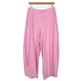 Free People Beach Pink Changing Tides Pant Set- Size L (sold as a set, sold out online)