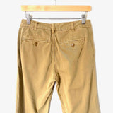 J. Crew Khaki Chino Distressed Pants- Size 2 (Inseam 29”)