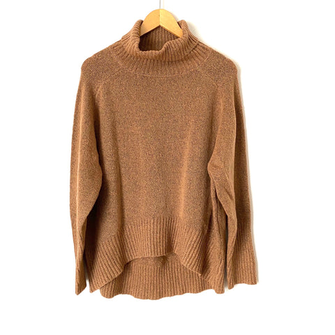 Double Zero Brown Turtleneck Sweater- Size S