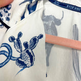 Katie Kime Marfa Toile Pajama Pants Set- Size XS (see notes, sold as set)