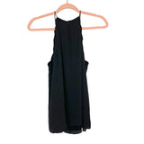 Naked Zebra Black Savor the Moment Tank- Size S (sold out online)