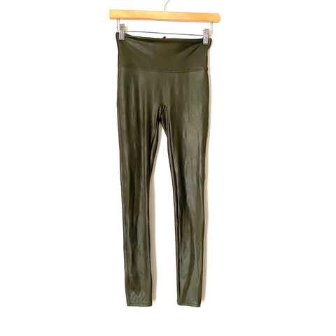 Spanx Green Leggings- Size S/P