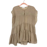 Vestique Sand Lined Flowy Tunic NWT- Size M