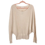 Vestique Ivory Boat Neck Dolman Sleeve Reece Sweater NWT- Size M (sold out online)