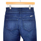 KanCan Dark Wash High Rise Button Up Skinny Jeans- Size 5/26 (Inseam 29")