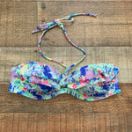 Victoria's Secret Bright Patterned Halter Swim Top- Size 34B (We Have Matching Bottom!)