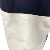 Lululemon Gray/Black/Cream Color Block with Back Zipper Pocket Leggings- Size 4 (Inseam 25", see notes)