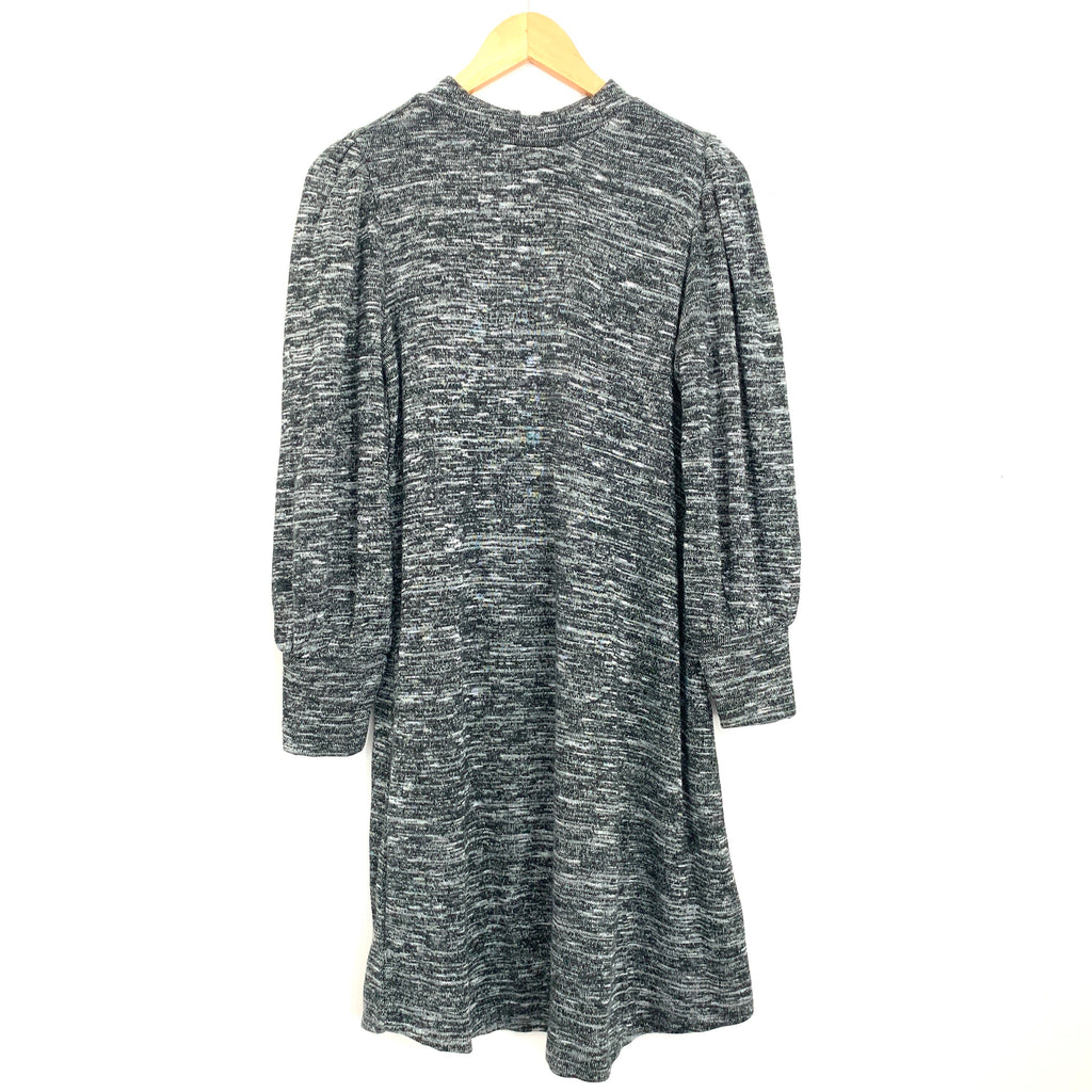 LOFT Heathered Grey Mock Neck Sweater Dress- Size XS – The Saved Collection