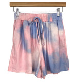 No Brand Pink/Blue Tye Dye Lounge Set- Size S (sold as set)