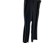 Eloquii Black Pearl Trim Flare Leg Trousers- Size 14 (Inseam 31”, sold out online, we have matching blazer)