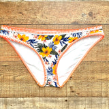 New Look Tropical Bikini Bottoms- Size UK 18 (US 14, see notes) (BOTTOMS ONLY)