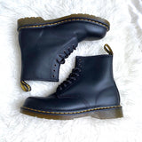 Dr. Martens MENS Black Leather 1460 Lace Up Boots- Size 12 (like new condition)
