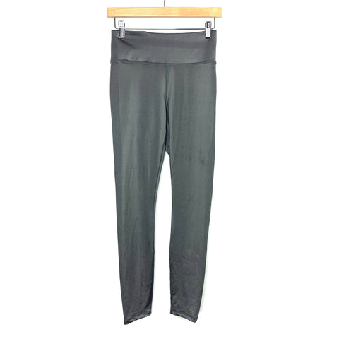 Jockey Charcoal Leggings- Size S (Inseam 26")