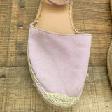 Old Navy Light Purple Ankle Wrap Espadrilles - Size 10 (See Notes)