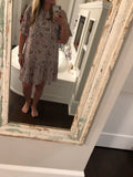 LOFT Floral Dress- Size L