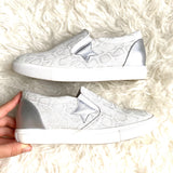 Let's See Style Snakeskin Slip On Shoe- Size 7