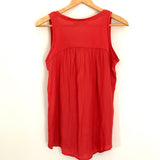 LOFT Rust Orange Tank- Size XS