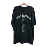 Zoe Vintage Black "Heaven On Earth" T-Shirt- Size XXL (Sold Out Online)