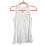 Athletic Works White Racerback Tank- Size S