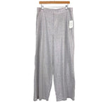 Eloquii Silver Glitter Wide Leg Pants NWT- Size 14 (Inseam 30")