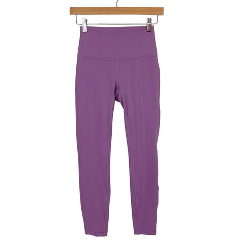 Lululemon Lilac Wunder Under High Rise Leggings NWT- Size 4 (Inseam 25")