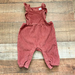 Baby Gap Dark Mauve Corduroy Jumpsuit- Size 0-3M