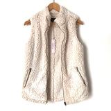 Love Tree Faux Fur Zipper Vest NWT- Size S