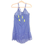 No Boundaries Blue and White Cover-Up- Size S (3-5)