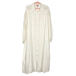 Show Me Your Mumu Off White Captain Long Sleeve Button Up Dress NWT- Size XL (sold out online)