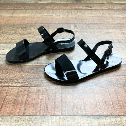 Melissa Black Jelly Sandals- Size 6 (Brand New Condition)