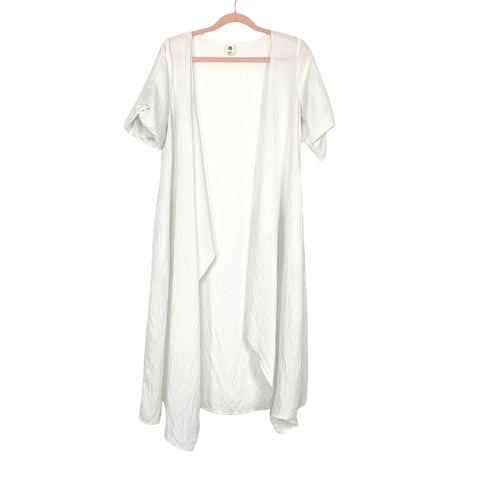 Flawless White Kimono- Size S