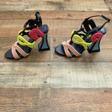 Kat Maconie Colorful Rope Heels- Size 6