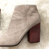 Jeffery Campbell Suede Bootie- Size 10