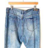 BLANKNYC High Rise Tapered Leg Distressed Jeans- Size 31 (Inseam 26.5")