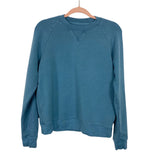 Brookelinen Dusty Blue Willow Sweatshirt- Size S