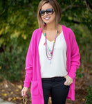 Express Pink Duster Cardigan - Size XS