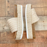 Soda Rope Espadrille Sandals- Size 7 (See Notes!)