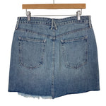 Good American Distressed Denim Skirt- Size 8/29